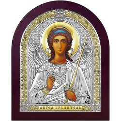 Икона Ангел Хранитель, Размер: 12х14 см