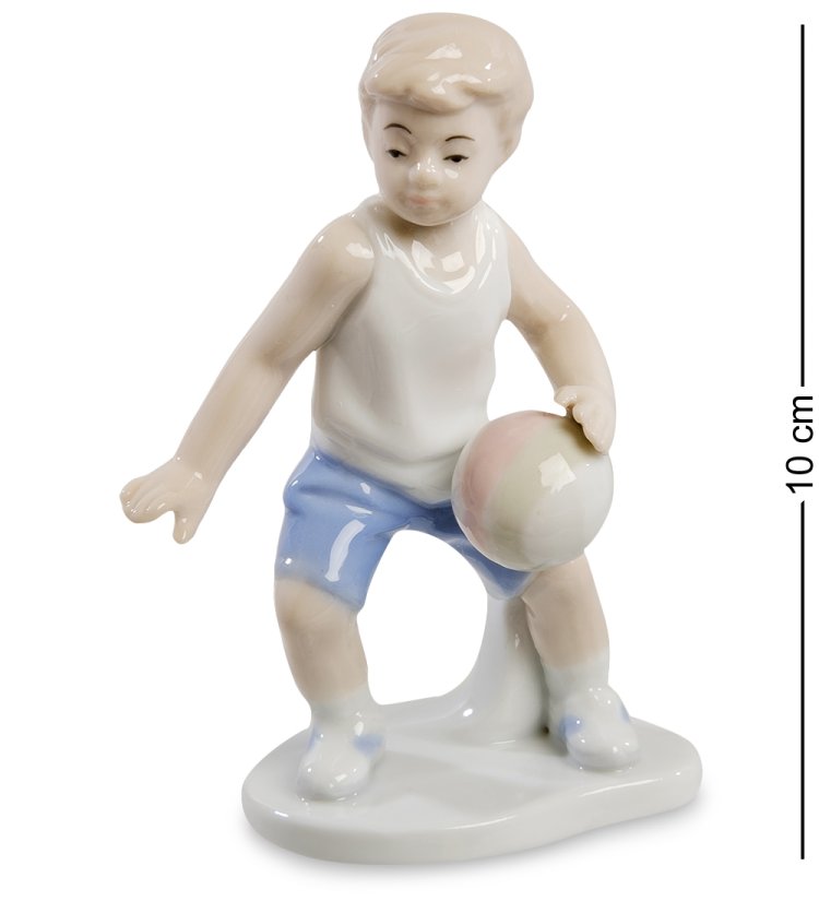 Фигурка из фарфора Юный баскетболист Pavone JP-50/ 4