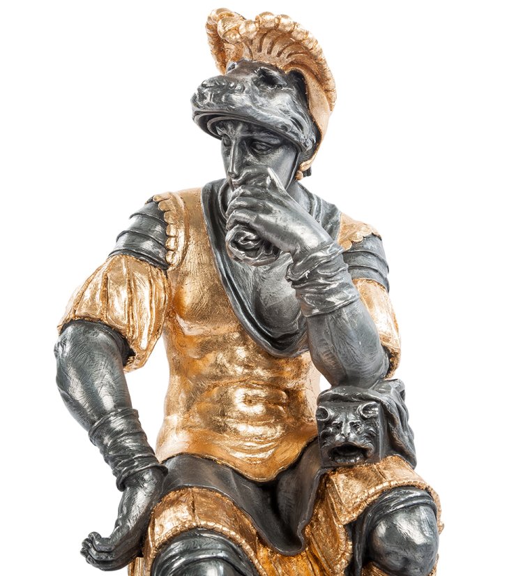 Статуэтка Лоренцо Медичи - Микеланджело Veronese WS-632, портретный вид
