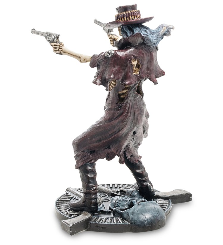 Статуэтка Призрачный стрелок Veronese WS-864, оборотная сторона