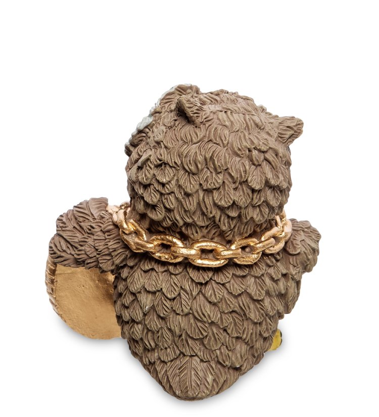 Фигурка Сова с монетой - к достатку The Comical World of Stratford RV-866, оборотная сторона