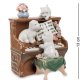 Музыкальная фигурка из керамики Щенята и Пианино Pavone CMS-15/35