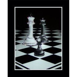 Картина Шахматы c кристаллами Swarovski