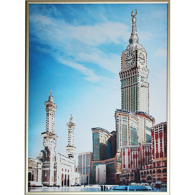 Картина Мекка-2 c кристаллами Swarovski