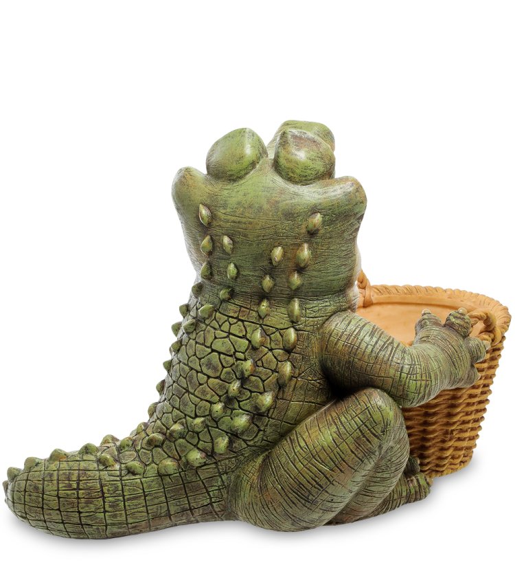 Кашпо Крошка Крокодил в шоке Sealmark GG-5323-LC, оборотная сторона