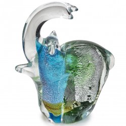 Статуэтка из Муранского Слоненок с поднятым хоботом