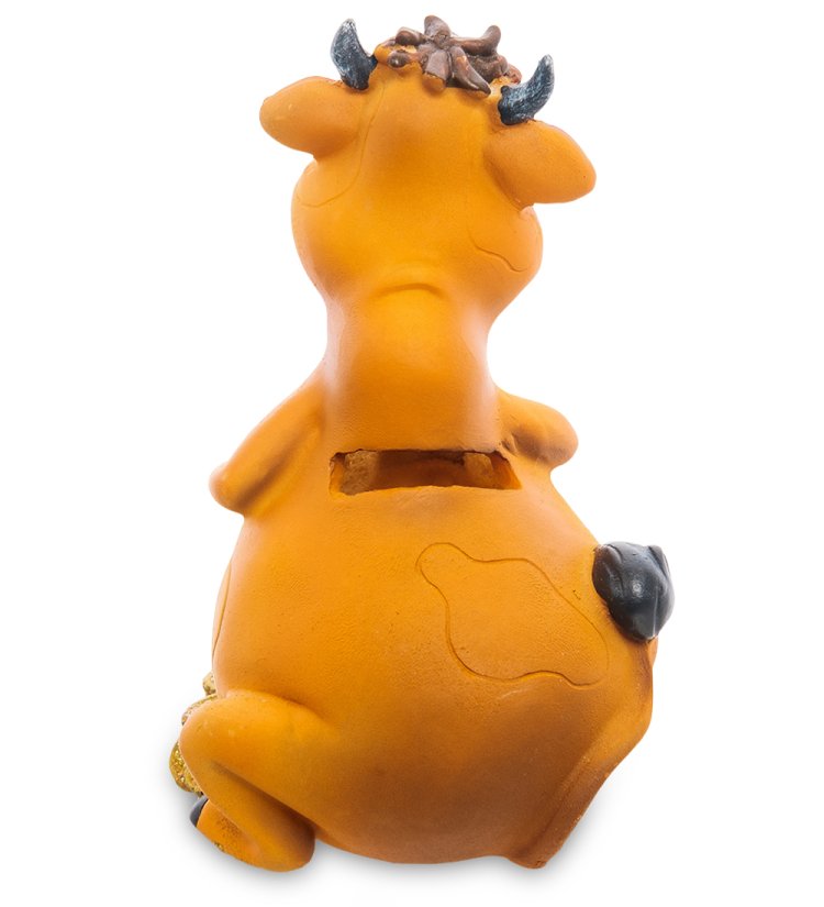 Копилка Бык знак зодиака Стрелец символ 2021 года AF-1004/12, фотография со спины