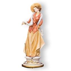 Статуэтка из фарфора Дама с боа