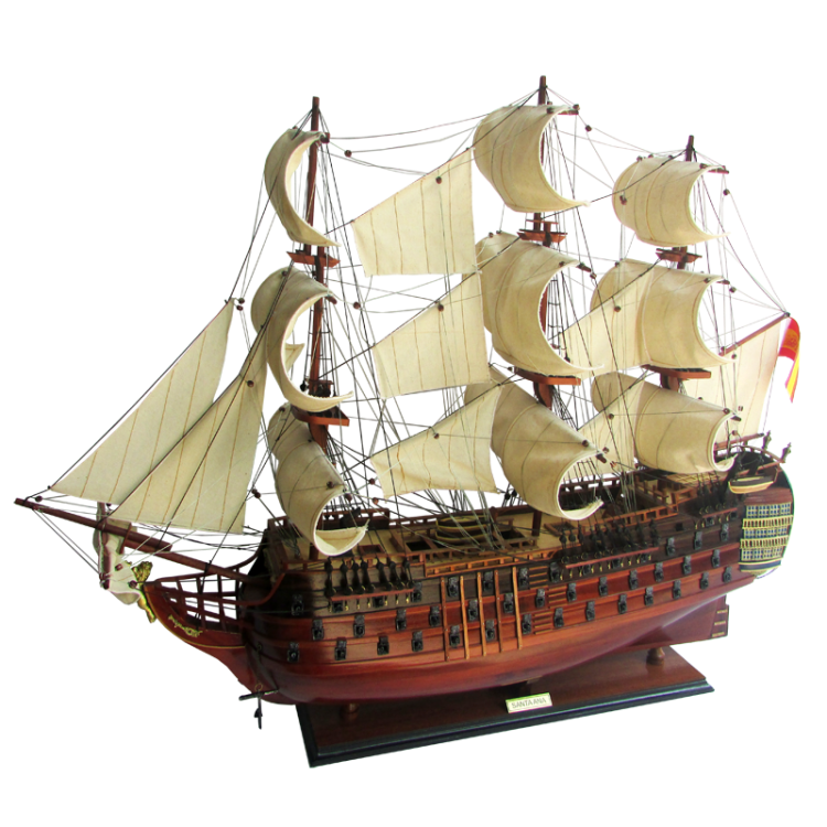 Модель парусного корабля Santa Ana, Испания, 94 см