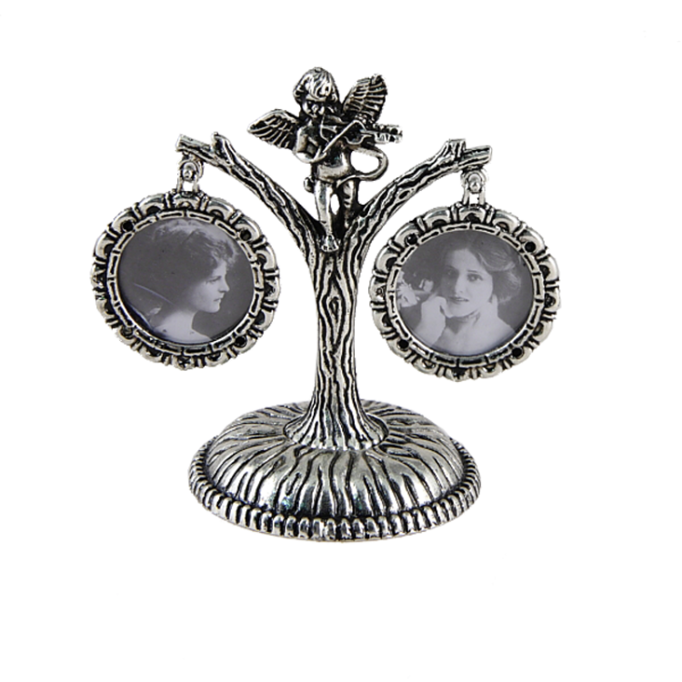 Фоторамка семейное дерево коллаж на 2 фото с ангелом Adyr AD-600-P-1-PR