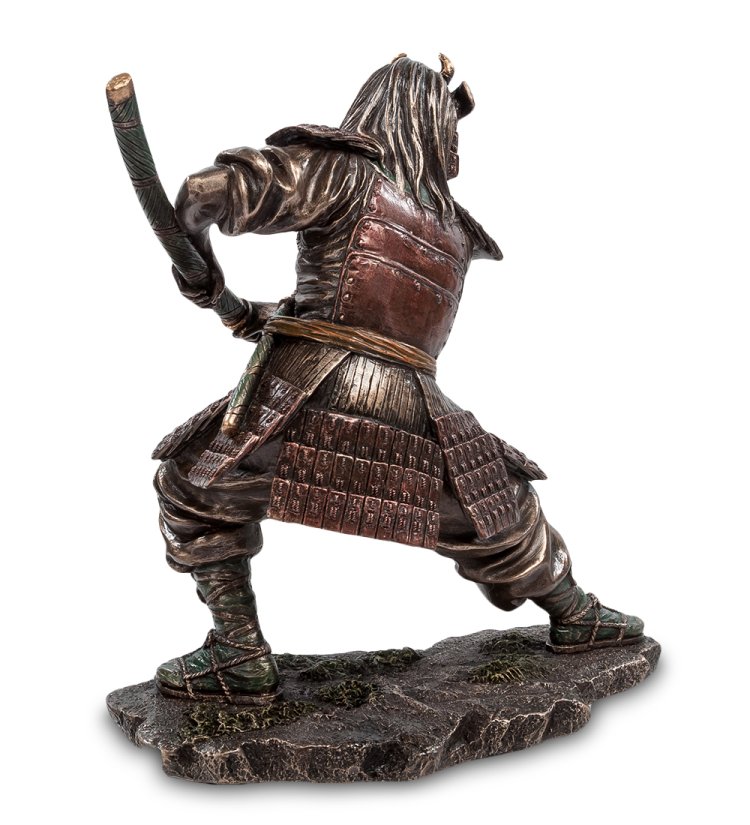 Статуэтка Самурай на поле боя Veronese WS-88/ 1, оборотная сторона