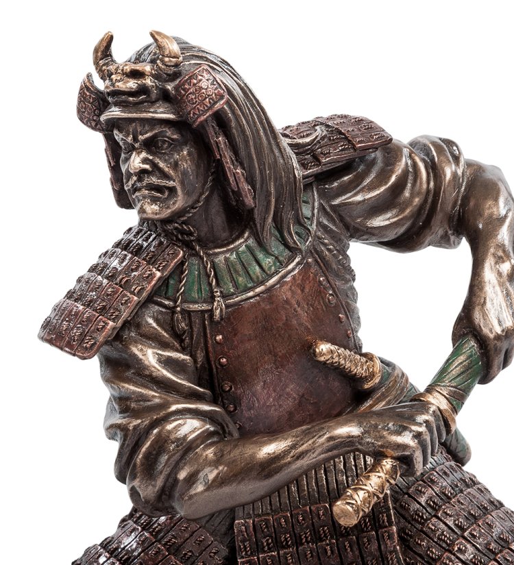 Статуэтка Самурай на поле боя Veronese WS-88/ 1, портретный вид