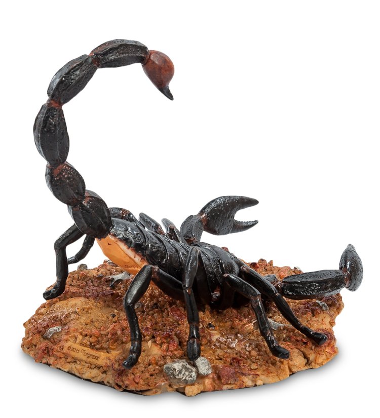Статуэтка Императорский скорпион Veronese WS-718, оборотная сторона