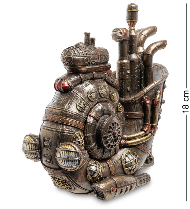 Шкатулка в стиле Стимпанк Наутилус Veronese WS-866