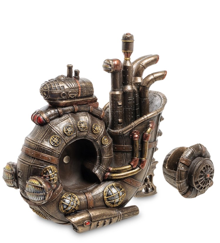Шкатулка в стиле Стимпанк Наутилус Veronese WS-866, разборный вид