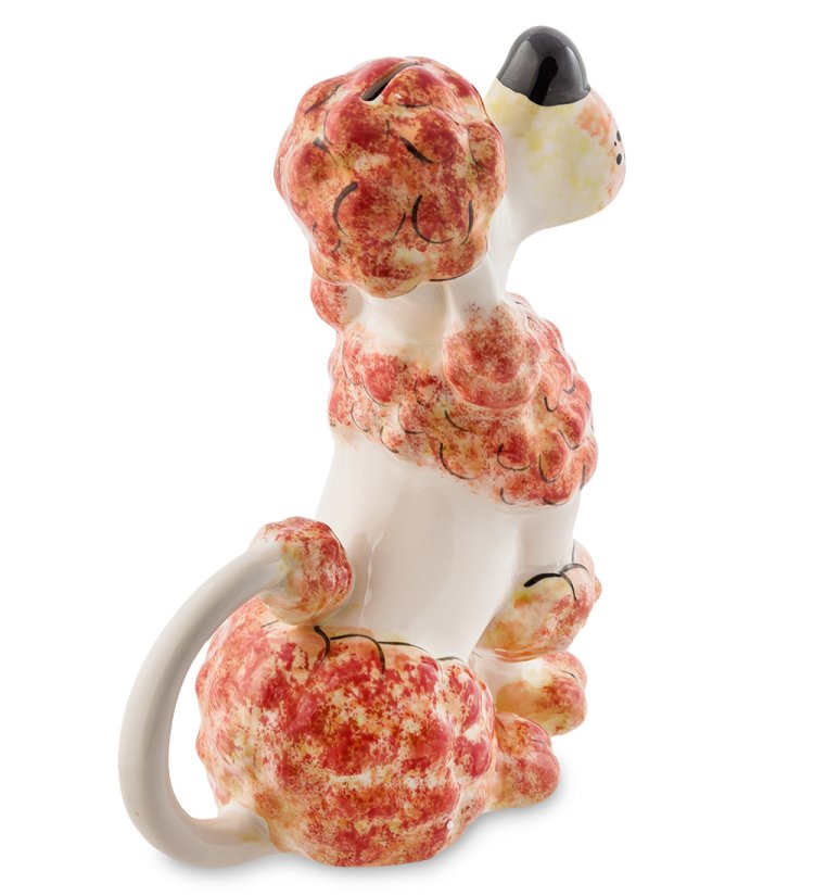 Копилка из керамики Пудель Blue Sky BS-221, фотография сбоку