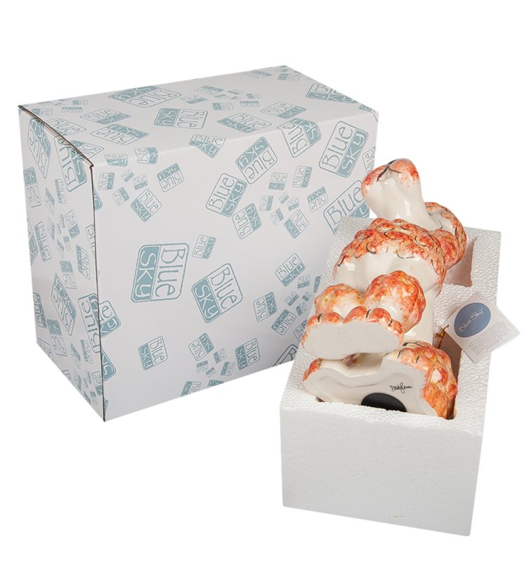 Копилка из керамики Пудель Blue Sky BS-221, фотография в упаковке