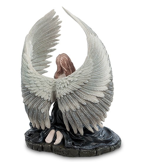 Статуэтка Молитва за падших Veronese WS-302, оборотная сторона