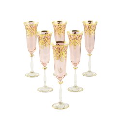 Набор бокалов для шампанского на 6 персон Venezia
