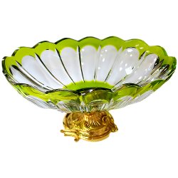 Зеленая ваза Для фруктов Turenne