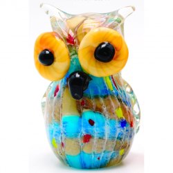 Статуэтка из Муранского стекла Яркий Филин