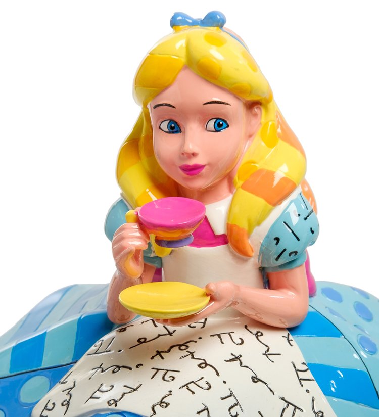 Статуэтка Алиса в стране чудес на чаепитии Disney by Britto 904622, увеличенный вид