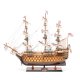 Модель корабля HMS Victory со спущенными парусами, 80 см