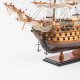 Модель корабля HMS Victory со спущенными парусами, 80 см