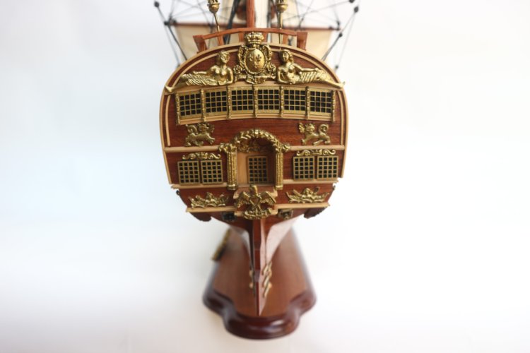 Модель парусника Полтава, Россия, 74 см, TS-0097-W-60, фотография 12