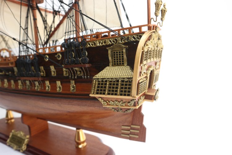 Модель парусника Полтава, Россия, 74 см, TS-0097-W-60, фотография 13