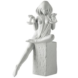 Фарфоровая статуэтка Весы (женщина)