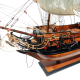 Модель парусного корабля Wapen Von Hamburg III, Голландия, 84 см, фотография носа