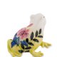 Статуэтка из фарфора Бело-Желтая Лягушка с бабочкой Pavone JP-96/ 25, фотография со спины
