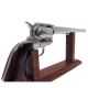Макет Револьвера Миротворец с длинным серебристым стволом Denix 6303, фотография 3