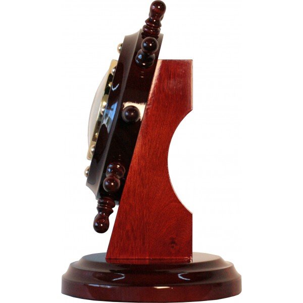 Настольный Барометр штурвал Бриг Н-2-Б, фотография сбоку