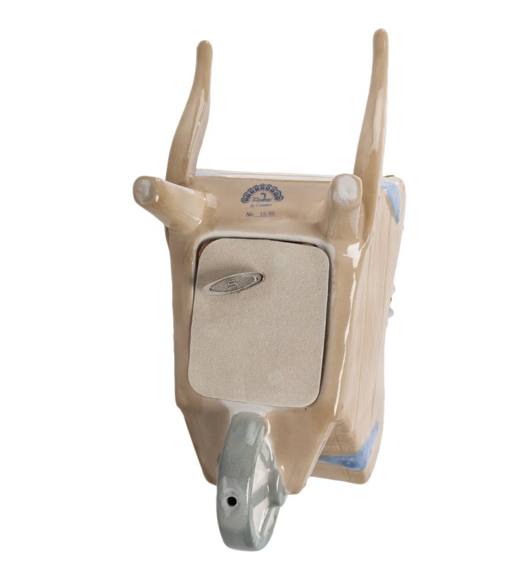 Музыкальная статуэтка Тележка с цветами Pavone CMS-15/60, фотография снизу