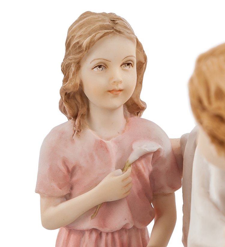 Статуэтка Проповедь Иисуса Veronese WS-505, увеличенный вид девочки