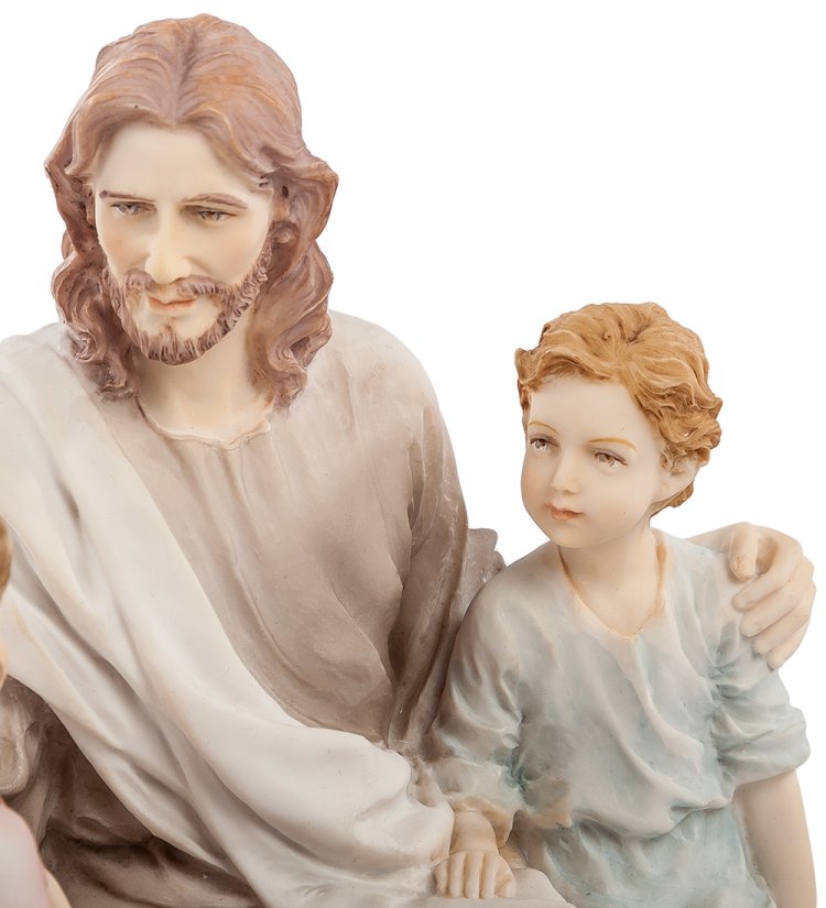 Статуэтка Проповедь Иисуса Veronese WS-505, увеличенный вид мальчика