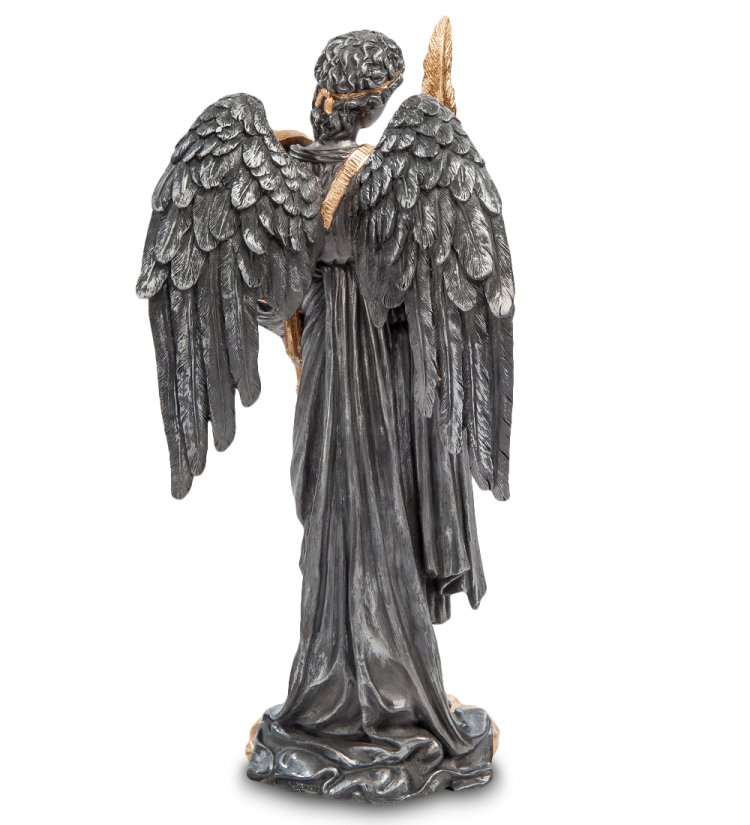 Статуэтка Ангел Музыкант - Эдвард Берн-Джонс Veronese WS-634, оборотная сторона