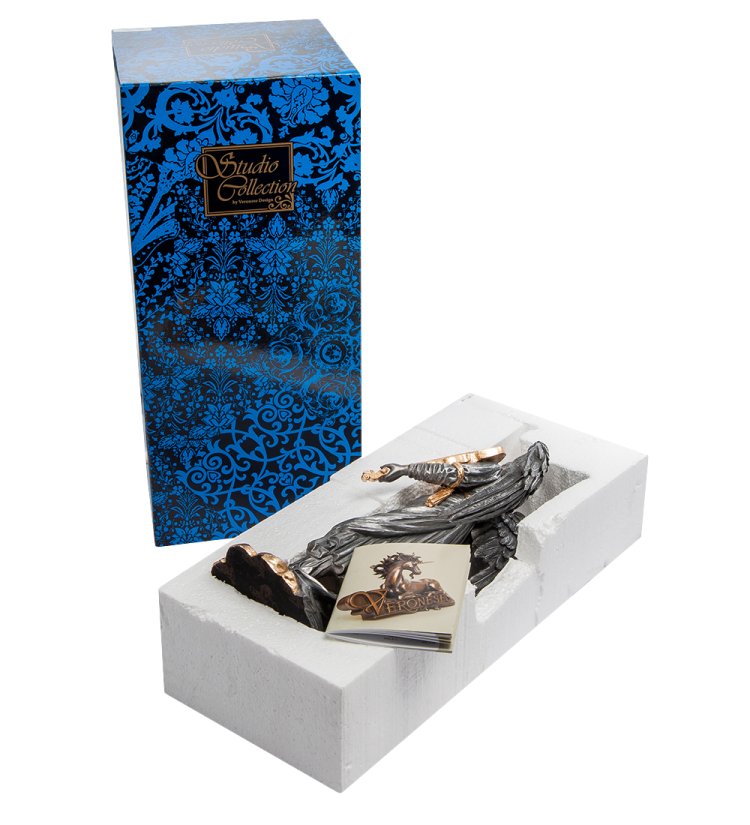 Статуэтка Ангел Музыкант - Эдвард Берн-Джонс Veronese WS-634, упаковочный вид