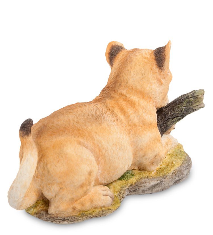 Статуэтка Львенок Veronese WS-717, оборотная сторона