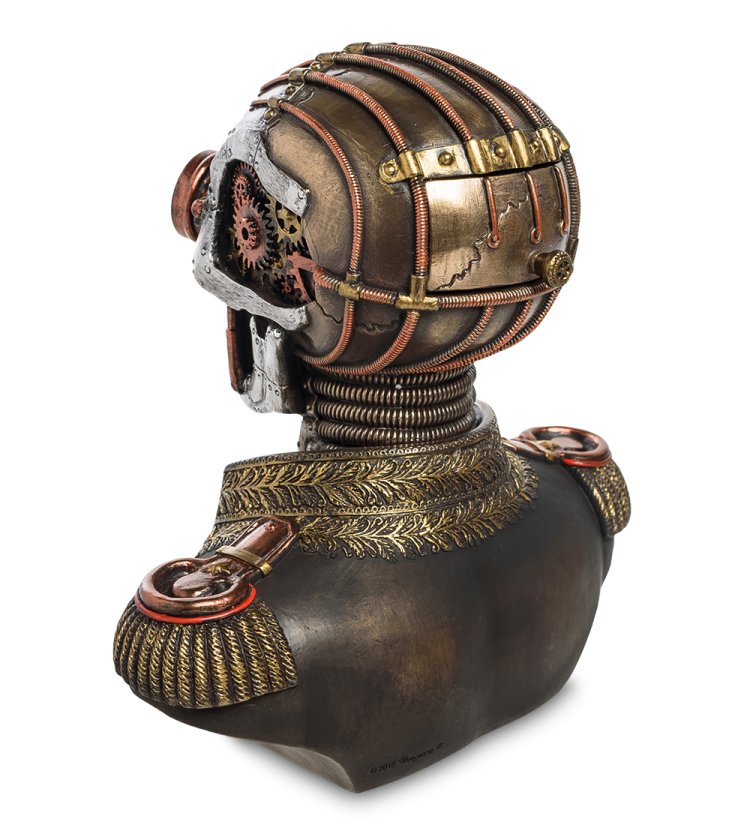 Шкатулка в стиле Стимпанк Veronese WS-903, оборотная сторона