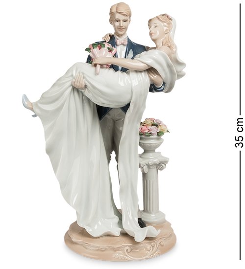Фигурка из фарфора Молодожены Pavone JP-15/ 4