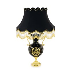 Черная Лампа с золотым декором коллекция Amante bnb