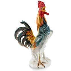 Статуэтка Цветной Крикучий Петух