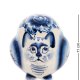 Копилка Пузатая Кошечка Голубая гжель ГЛ-517