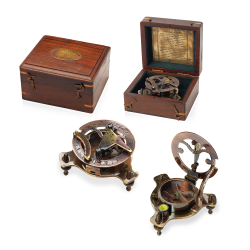 Компас с солнечными часами Fit Screw Sundial