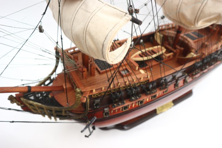 Модель парусника Полтава, Россия, 89 см, TS-0097-W-80, фотография 4