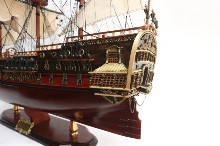 Модель парусника Полтава, Россия, 89 см, TS-0097-W-80, фотография 18