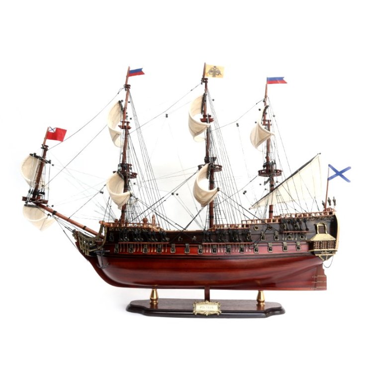 Модель парусника Полтава, Россия, 89 см, TS-0097-W-80